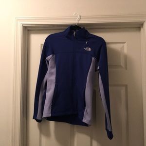 Blue North Face Zip-Up